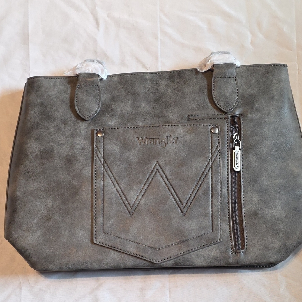 Wrangler Charcoal Tote Bag